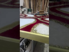 Luxury Resin Art Table for Villas & High-End Studios – Custom Epoxy River Design