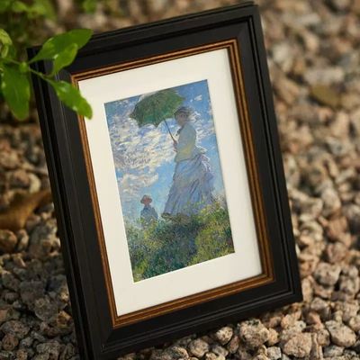 Modern MDF Wooden Photo Frame Fashionable Luxury Light Still Life Paintings Frame Home Decor Hand-made Painting Picture Frame