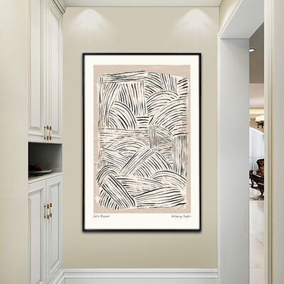 Modern Style 100% Hand Painted Abstract Oil Painting on Canvas for Living Room Decor Customized Size