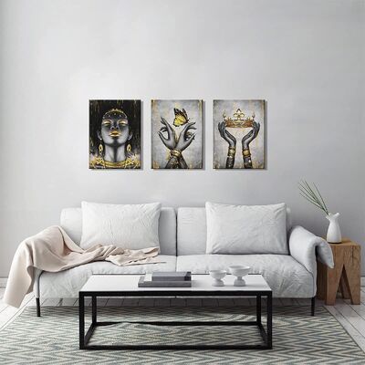 Modern Abstract Hand Painted Oil Painting Customized Size Canvas Wall Art for Home Decoration