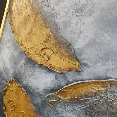 100% Hand Painted Modern Abstract Oil Painting Customized Size Canvas Wall Art for Luxury Home Decor