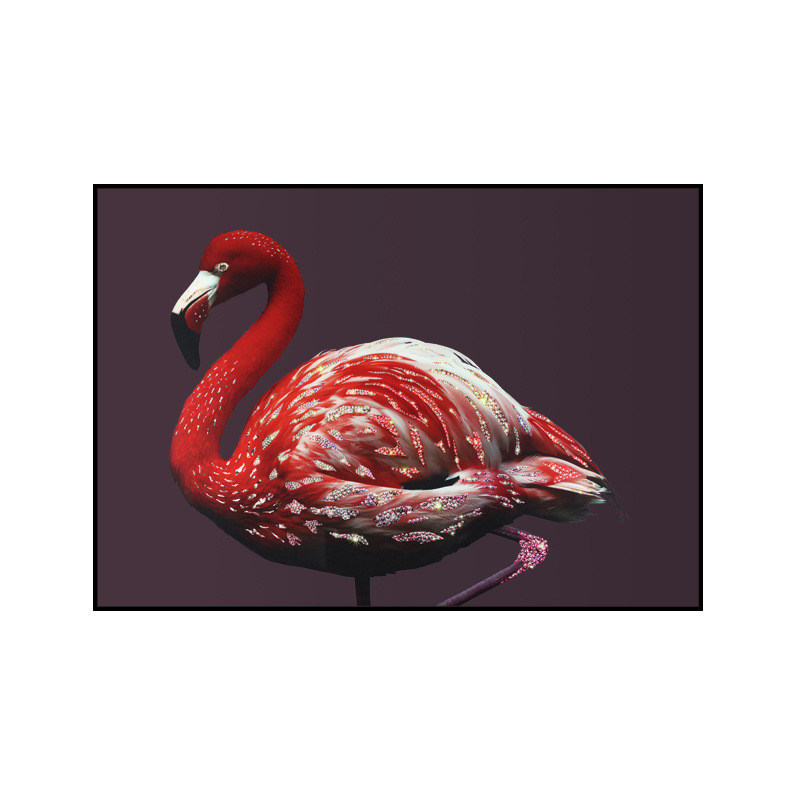 Entrance Living Room Decoration Crystal Porcelain Painting Digital Printing Custom Design